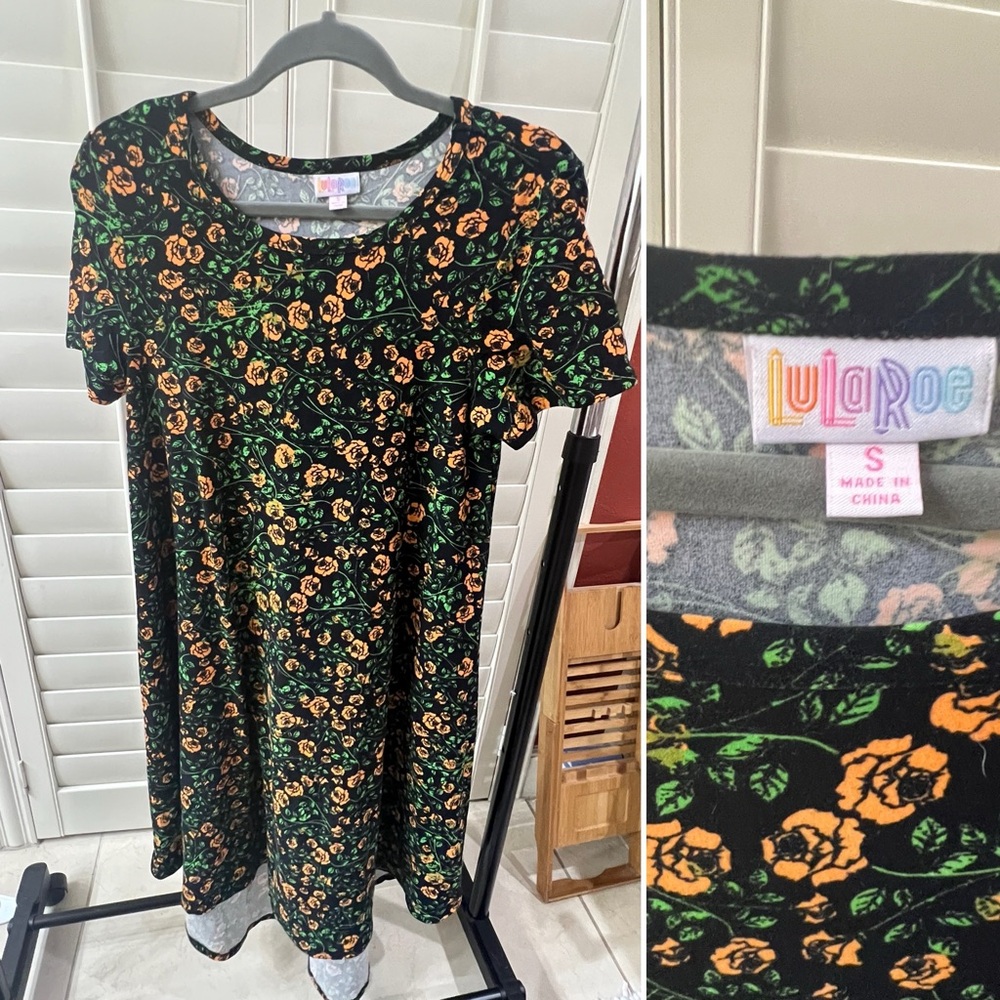 LuLaRoe Carly dress, S